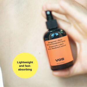 Natural Spray Deodorant – Bergamot and Elemi 4.4 FL OZ / 130 ML
