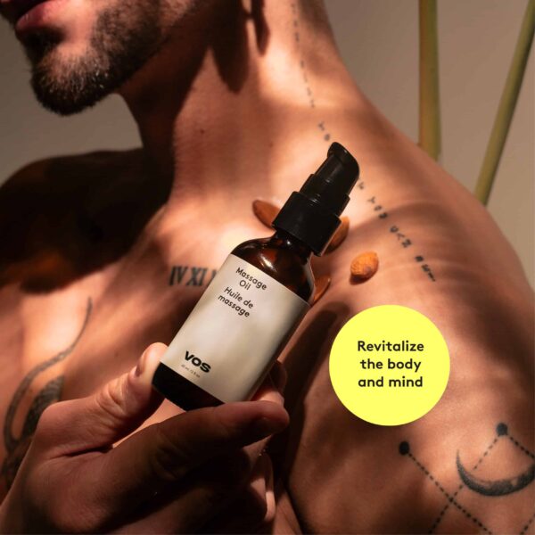 Massage Oil – Peppermint and German Chamomile 2 FL OZ / 60 ML