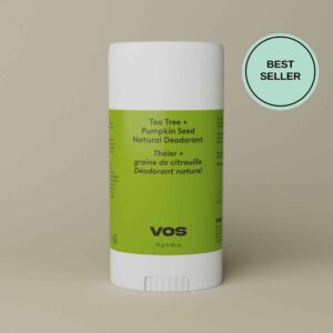 Natural Deodorant – Tea Tree and Pumpkin Seed 2.65 OZ / 75 G