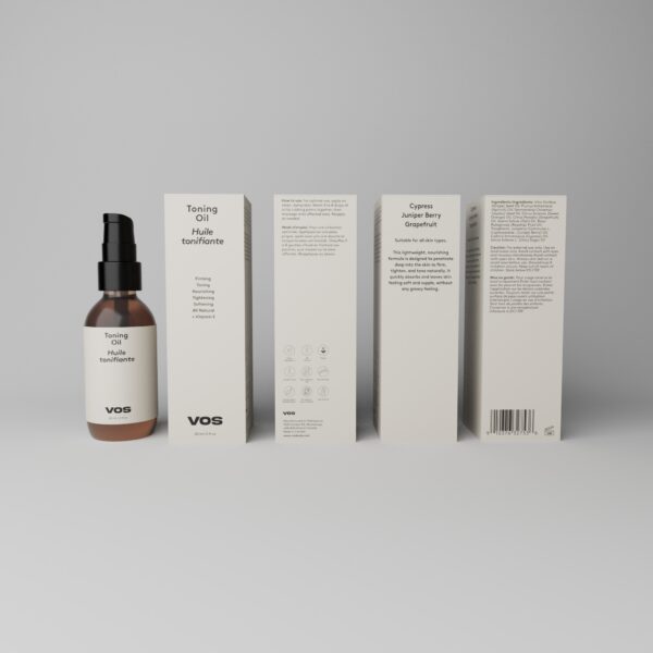 Toning Oil – Grapefruit and Juniper Berry 2 FL OZ / 60 ML