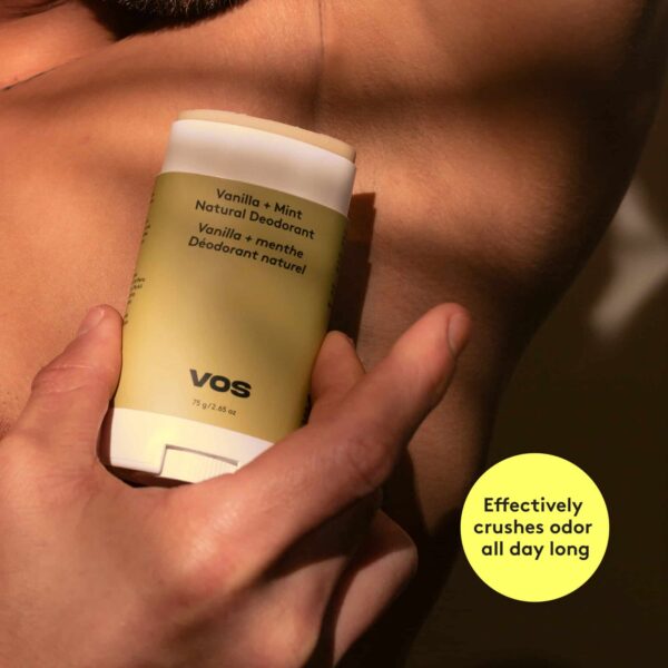 Natural Deodorant – Vanilla and Mint 2.65 OZ / 75 G