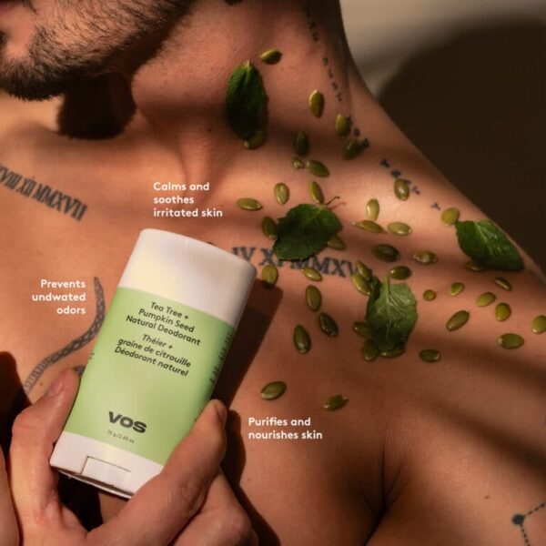 Natural Deodorant – Vanilla and Mint 2.65 OZ / 75 G