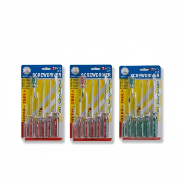 7Pcs Crystal Line Color Screwdrivers Set