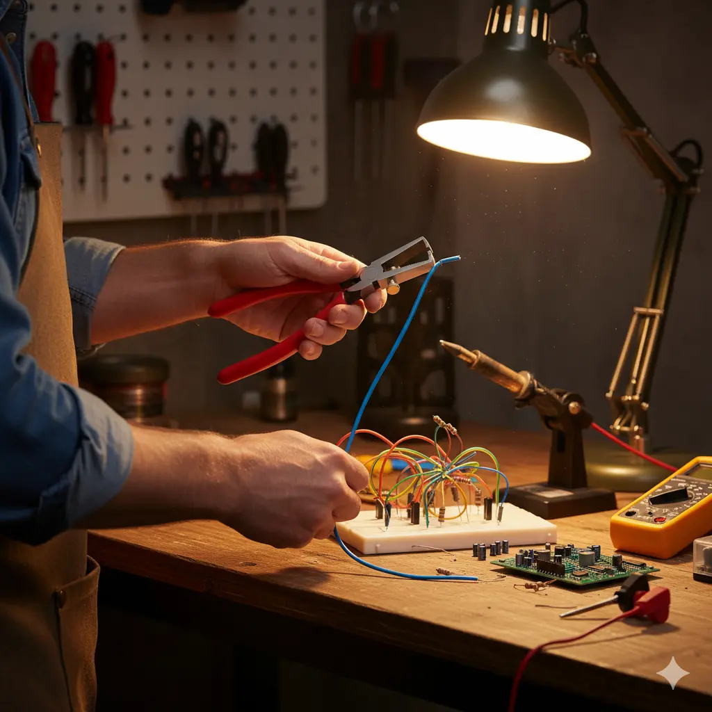 HO-511-01 WIRE STRIPPER (160MM) dewmelon lifestyle image